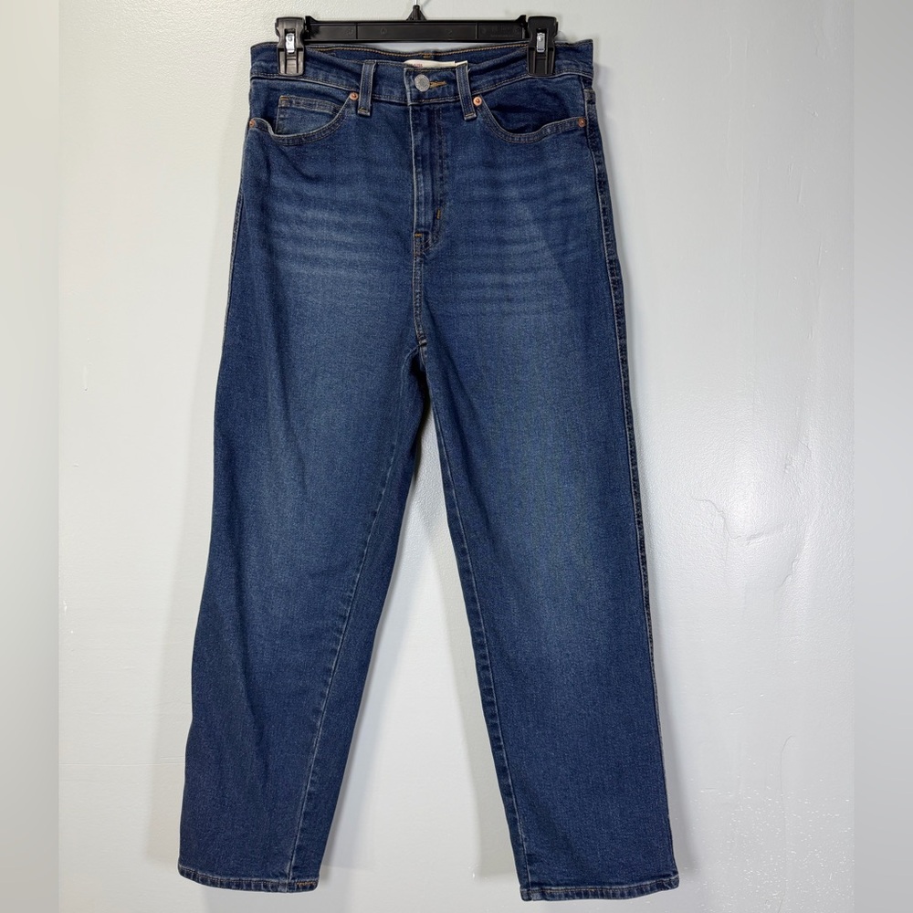 Levi's Signature High Rise Straight Jeans - Indigo Size 6